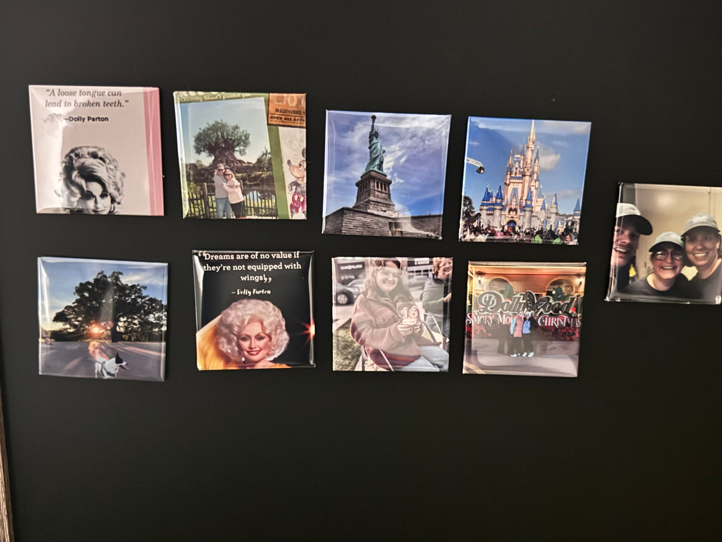 2" x 2" Custom Photo Magnets (9-Pack)