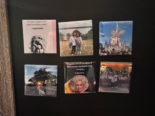 2" x 2" Custom Photo Magnets (6-Pack)